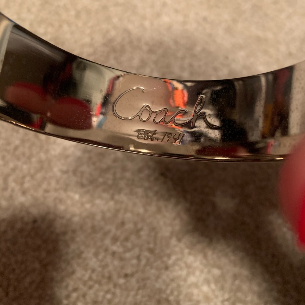 Large Coach Bangle - image 4